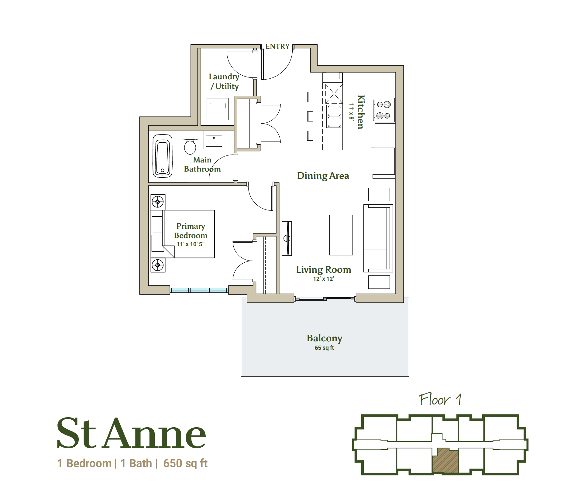 St Anne Floorplan